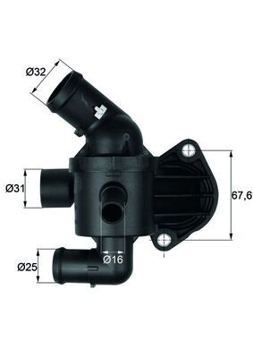 Thermostat, liquide de refroidissement - TI 15 87