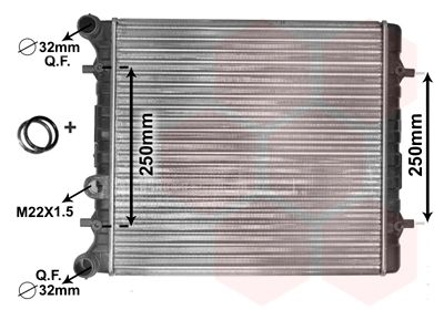 Radiateur, refroidissement du moteur - 58002152