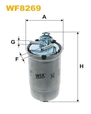 Filtre à carburant - WF8269