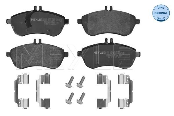 Kit de plaquettes de frein, frein à disque - 025 243 0620/K1