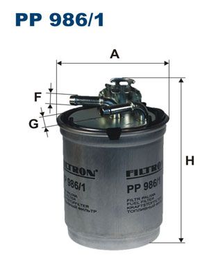 Filtre à carburant - PP 986/1