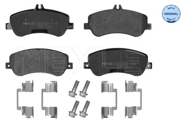 Kit de plaquettes de frein, frein à disque - 025 248 6720