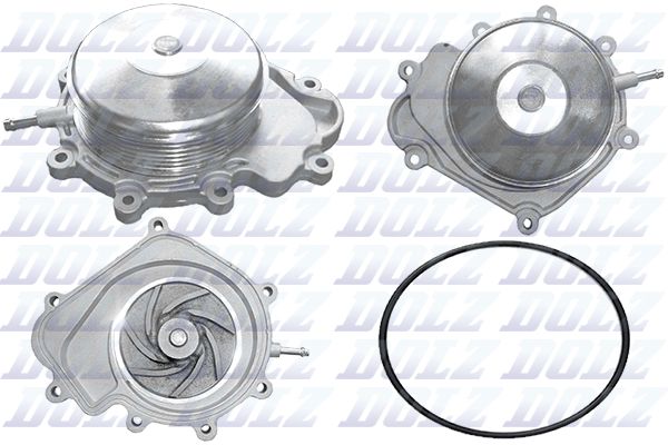 Pompe à eau, refroidissement du moteur - M251