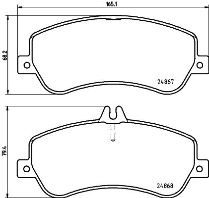 Kit de plaquettes de frein, frein à disque - 8DB 355 014-221